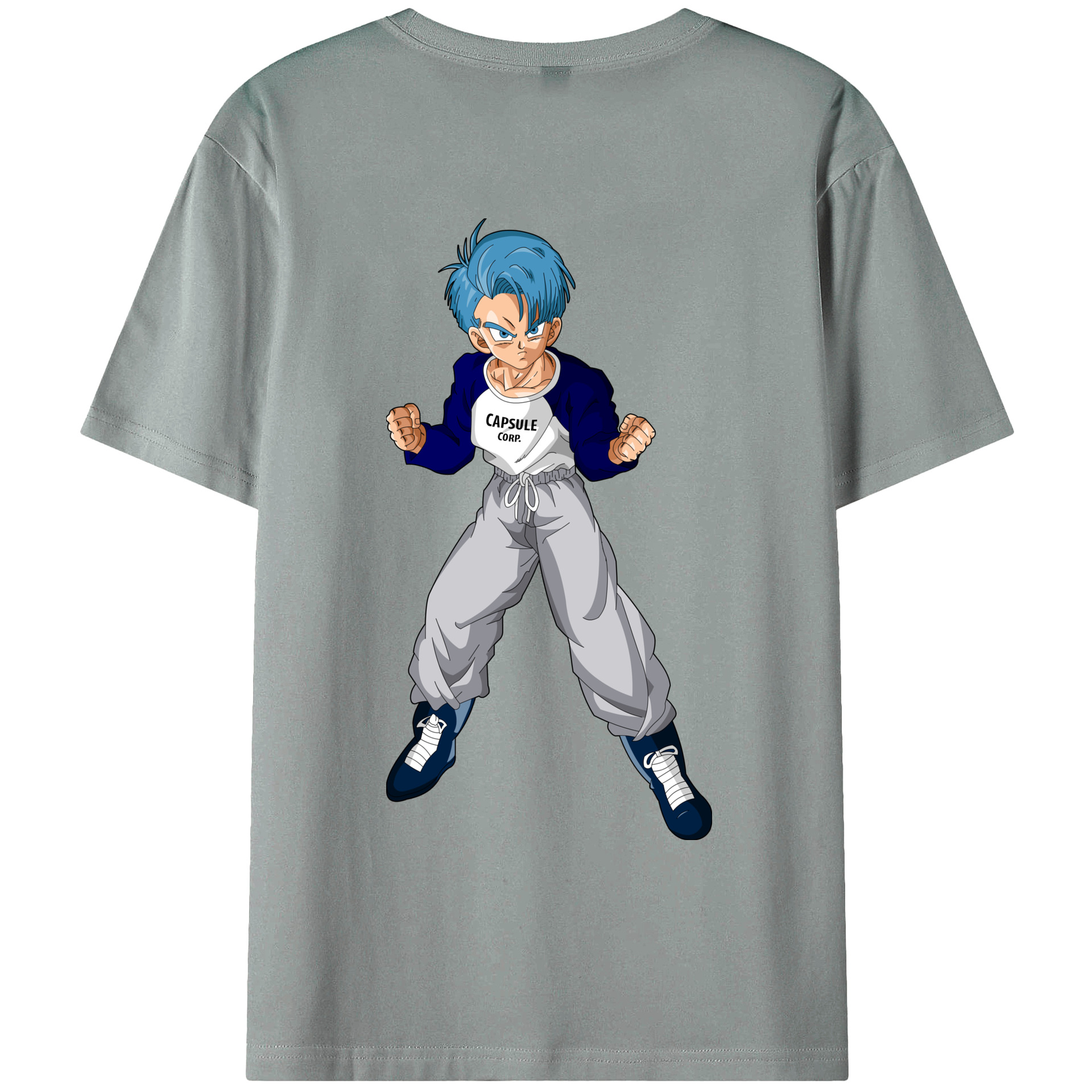 （画像用） ドラゴンボール DRAGON BALL 綿100％ メンズ半袖Tシャツ（バックプリント） 通気性